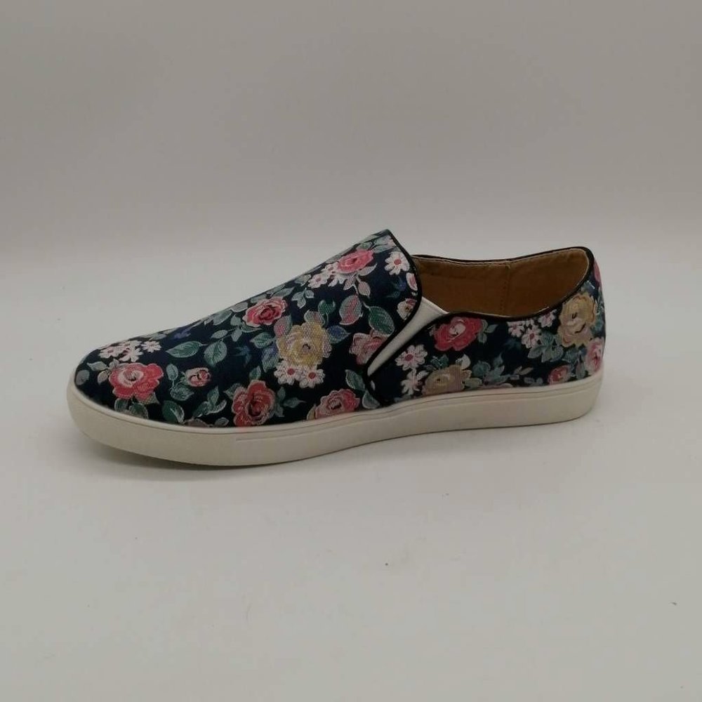 Reya Rosette Womens Fest Slip On Sneakers EUR 41 New‎